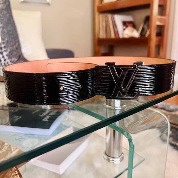 Louis Vuitton 40mm LV Belt 80 32 Black - EXCELLENT CONDITION! NO FLAWS! - Picture 2 of 6